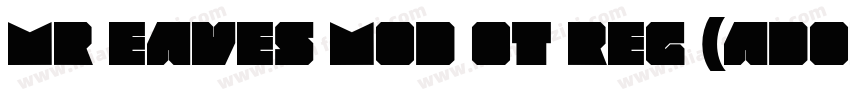 Mr Eaves Mod OT Reg (Adobe)字体转换